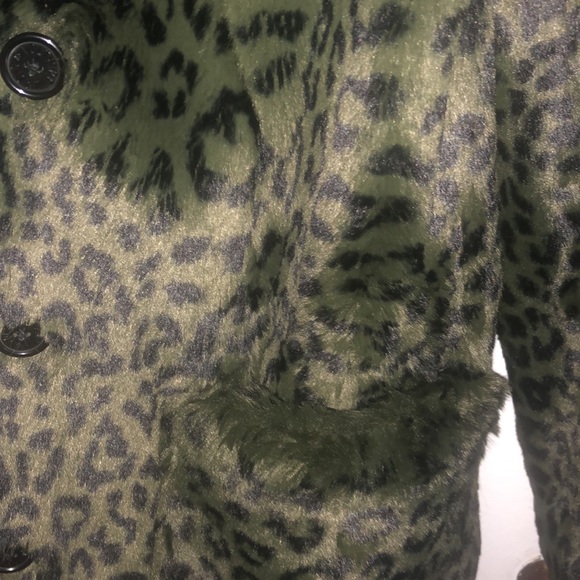 Zadig & Voltaire Miles Leo Faux Fur Coat, Leopard Print - Picture 3 of 9